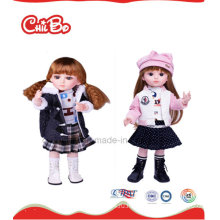 Sweet Baby Doll Пластиковые Симпатичные Очаровательны Girl Barbie Dolls Lovely Big Eye